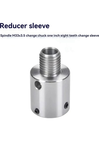 Ahşap Torna Aynası 1 Inç 8tpı'den M33 x 3.5'e Adaptör Torna Takımlarını Başlık Miline Dönüştürür (Yurt Dışından) fiyatları