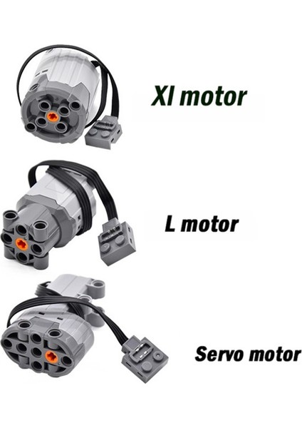 Teknik Parçalar Motor Yapı Bloğu Motor Xl-Motor 8882 Güç Fonksiyonları Elektrikli Monte Edilmiş Yapı Bloğu Oyuncak Parçası (Yurt Dışından)