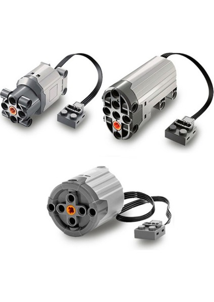 Teknik Parçalar Motor Yapı Bloğu Motor Xl-Motor 8882 Güç Fonksiyonları Elektrikli Monte Edilmiş Yapı Bloğu Oyuncak Parçası (Yurt Dışından)