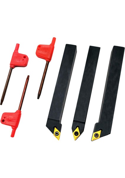 Adet 1/2 Inç Cnc Torna Karbür Torna Takımları Endekslenebilir Tutucu Seti SDNCN1212H07 + SDJCL1212H07 + SDJCR1212H07 + 3 Adet DCMT070204 Ekle (Yurt Dışından)