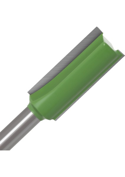 Adet Düz Bit Freze Kesicisi Tek, Çift Flüt Ahşap Kesiciler Tungsten Karbür Yönlendirici Bit Ağaç Işleme Aleti Seti 1/4ın (Yurt Dışından)