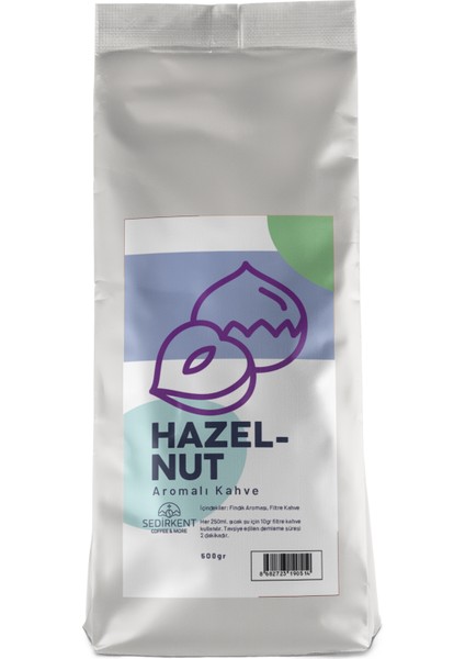 Hazelnut Filtre Kahve 500 gr