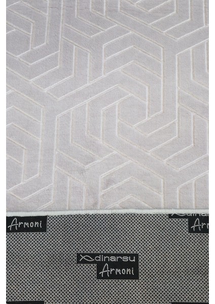 Dinarsu Armoni Gri Kaymaz Tabanlı Kesme Kabartmalı Salon Koridor Mutfak Halı modelleri