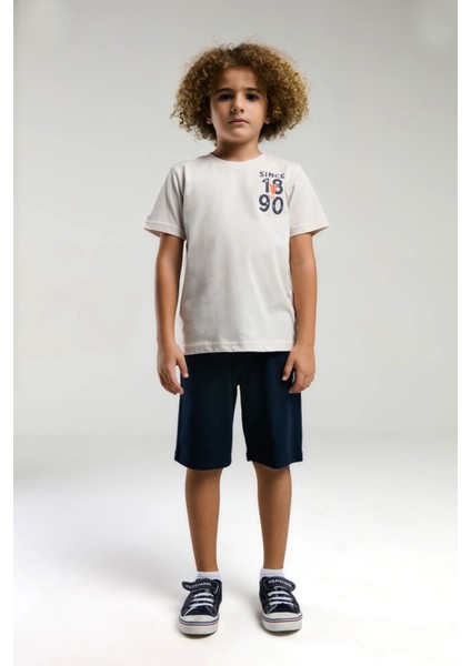 Erkek Çocuk Krem Bermuda Takım fiyatları