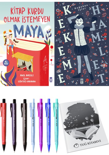Kitap Kurdu Olmak İstemeyen Maya ve Kekeme Hamlet