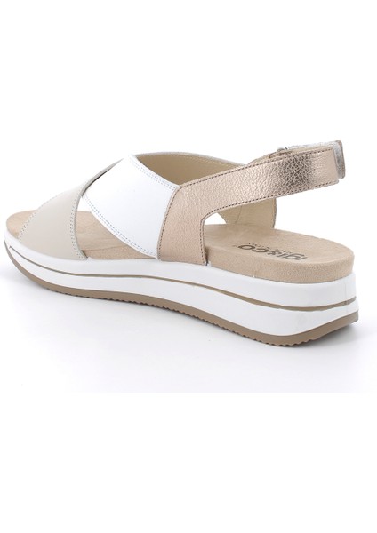 Kadın Sandalet 7675622 Igı&co Dsd 76756 Capra Tamp/napp Panna Bianco modelleri