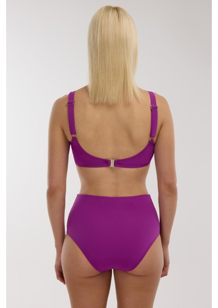 4532 Mor Büyük Beden Bikini Takımı fiyatları