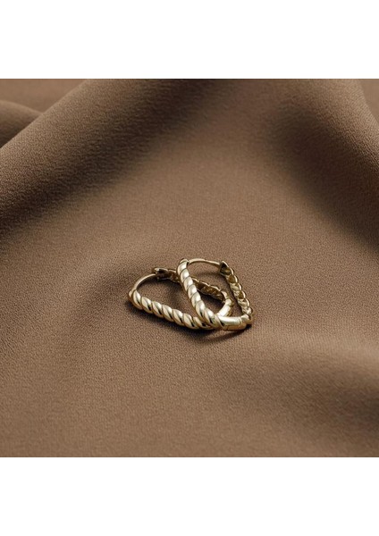 Siora Burgu | 14 Ayar Altın Küpe