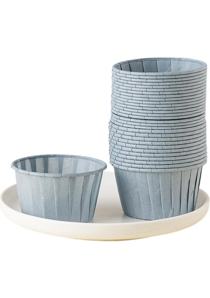 50 Kek Yüksek Sıcaklığa Dayanıklı Tek Kullanımlık Kek Pişirme Kağıt Bardakları (Yurt Dışından)