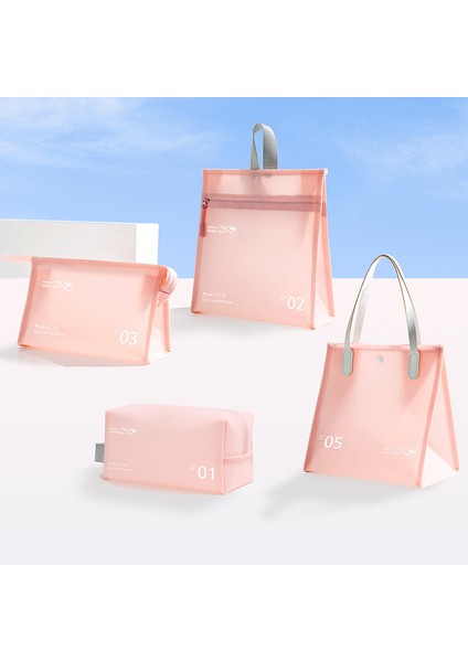 Jöle Kozmetik Çantası Su Geçirmez Makyaj Çantası Seyahat Kozmetik Çantası (Yurt Dışından) modelleri