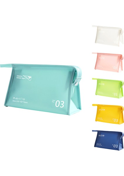 Jöle Kozmetik Çantası Su Geçirmez Makyaj Çantası Seyahat Kozmetik Çantası (Yurt Dışından) fırsatları