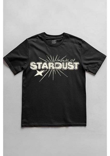 Stardust Yıldız Tozu Y2K Streetwear 90S Doksanlar Vintage Retro Baskılı Tişört Unisex T-Shirt