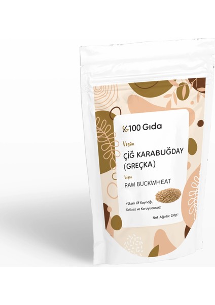 Çiğ Karabuğday Greçka
