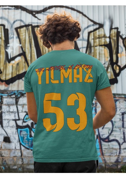 Barış Alper Sırt Forma Baskılı Unisex Tişört Regular Fit T-Shirt
