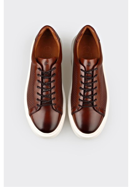 Taba Deri Erkek Günlük Ayakkabı fırsatları