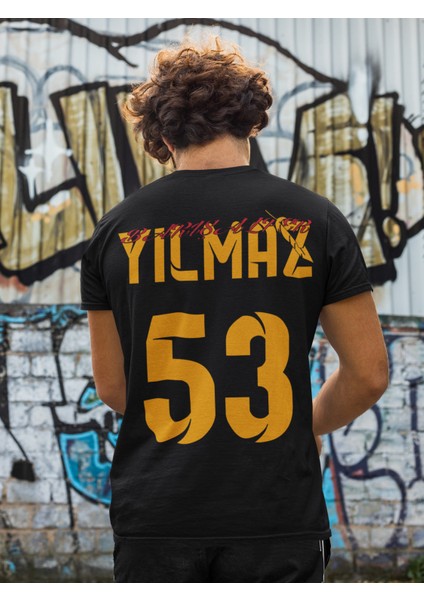 Barış Alper Sırt Forma Baskılı Unisex Tişört Regular Fit T-Shirt
