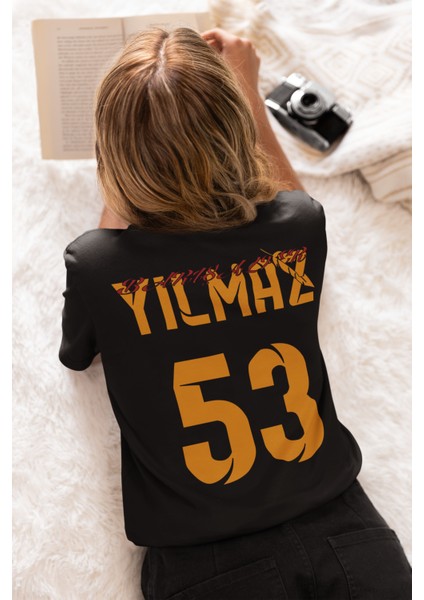 Barış Alper Sırt Forma Baskılı Unisex Tişört Regular Fit T-Shirt
