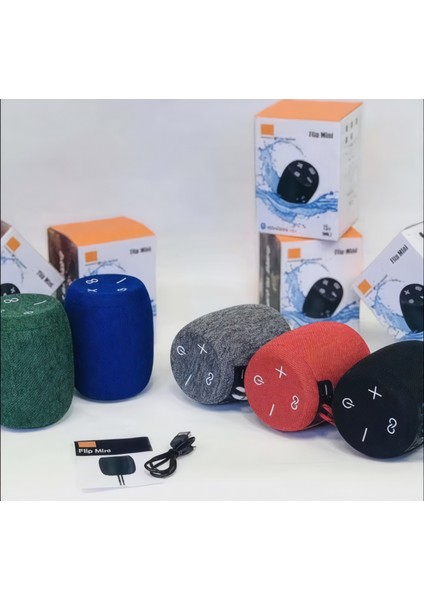 Flip Mini Taşınabilir Kablosuz Bluetooth Hoparlör