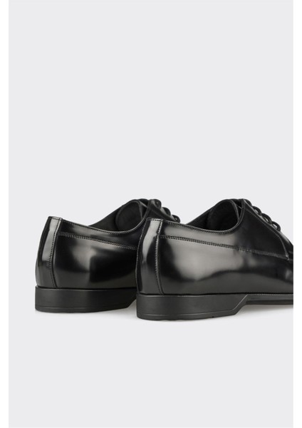 Siyah Deri Erkek Klasik Ayakkabı indirimleri