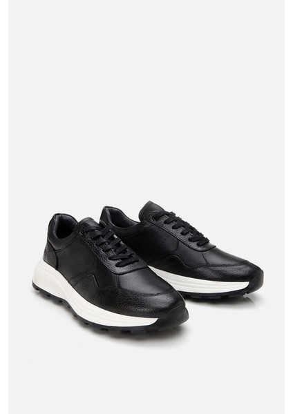 Hakiki Deri Siyah Erkek Spor Ayakkabı indirimleri