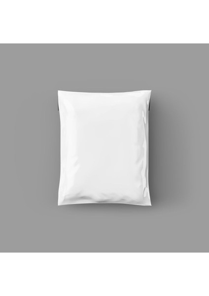24X31+4 Süt Beyaz Cepsiz Kargo Poşeti (100 Adet)