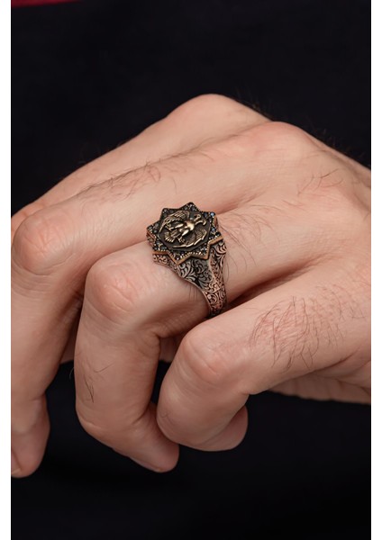 Selçuklu Devleti Kartalı 925 Gümüş Erkek Yüzük fırsatları