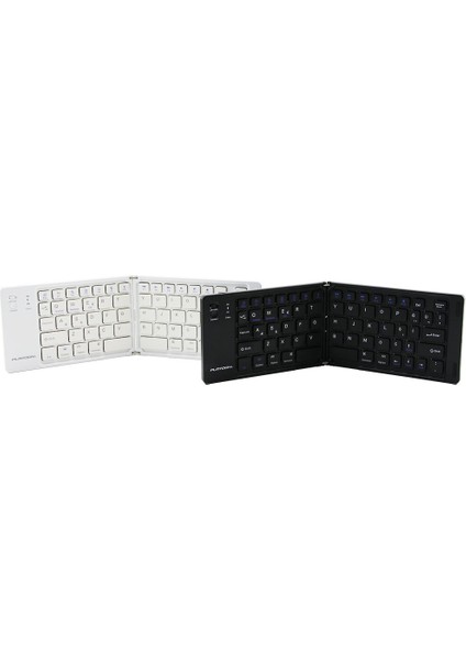 Bluetooth - USB Şarjlı Katlanır Mini Klavye 9cm x K=14.7cm Açık=29.5cm (4987)