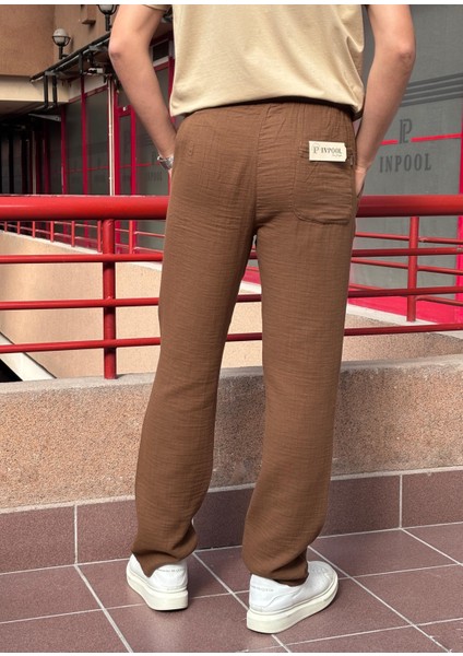 Bel lastikli, bağcıklı, Oversize fit, %100 Pamuklu Müslin dokuma, Yazlık&baharlık Pantolon 295 fiyatları