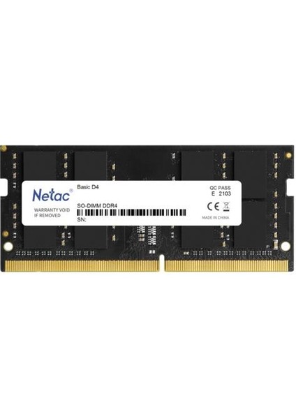 Basic 16GB 3200MHZ Ddr4 NTBSD4N32SP-16