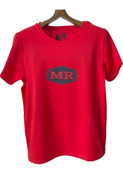 Regular Bisiklet Yaka Baskılı T-Shirt