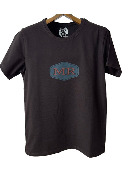 Regular Bisiklet Yaka Baskılı T-Shirt