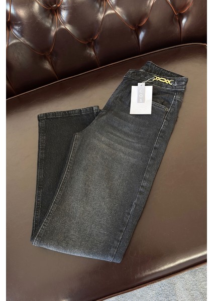 Zincir Detay Premium Jean Pantolon- Gri fiyatları