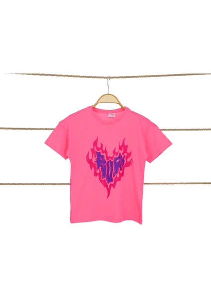 Kız Çocuk T-Shirt Baskılı