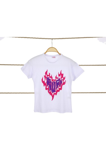 Kız Çocuk T-Shirt Baskılı