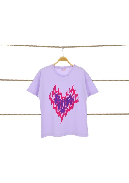 Kız Çocuk T-Shirt Baskılı