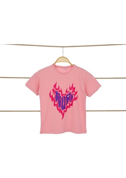 Kız Çocuk T-Shirt Baskılı