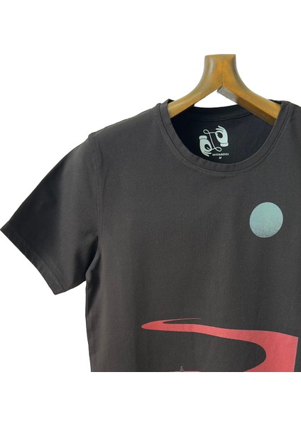 Regular Bisiklet Yaka Baskılı T-Shirt fırsatları