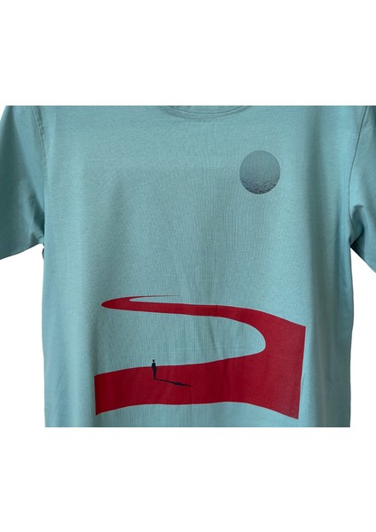 Regular Bisiklet Yaka Baskılı T-Shirt modelleri