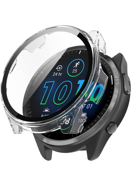 Garmin Forerunner 965 Için Pc+ Sertleştirilmiş Film Izleme Kılıfı (Yurt Dışından)