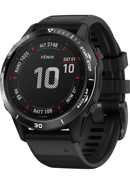 Garmin Fenix ​​6x/6x Pro/6x Safir Ste Bez Yüzük Için (Yurt Dışından) indirimleri