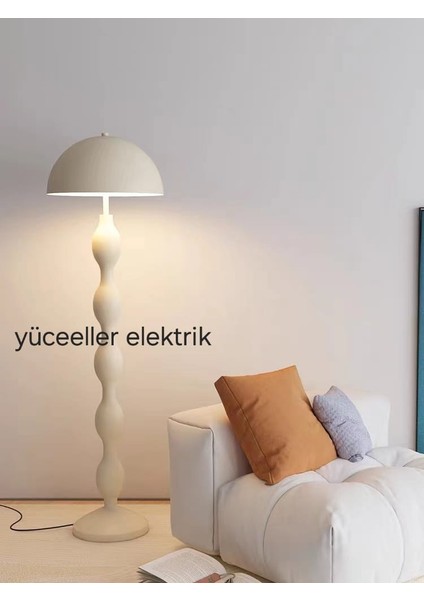 Modern Dekortaif Lambader Beyaz