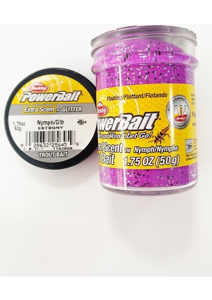 Power Bait Natural Scent Glitter - Nymphe(25645)
