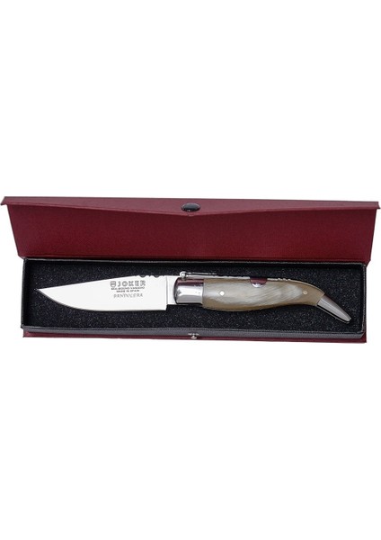 Joker NA120 Classical Folding Knife Bandolera Boynuz Saplı Çakı fiyatları