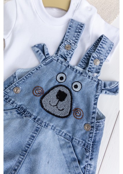 Fiğürlü Yazlık 2'li Erkek Bebek Salopet Tulum fiyatları