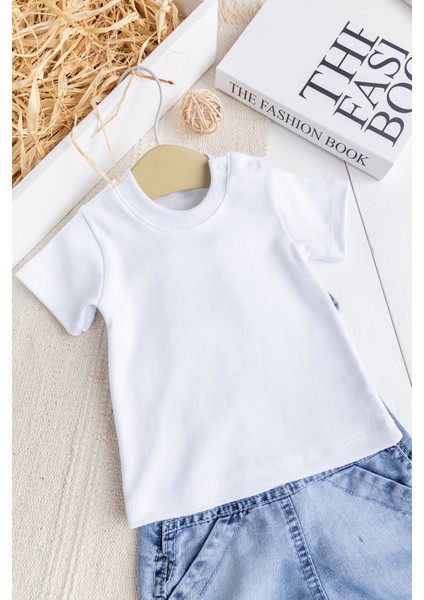 Fiğürlü Yazlık 2'li Erkek Bebek Salopet Tulum fırsatları