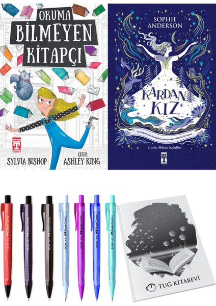 Okuma Bilmeyen Kitapçı ve Kardan Kız