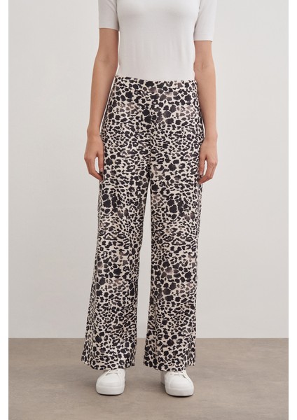 Leopar Desenli Pantolon modelleri