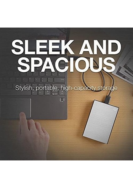Parola 4 Tb Harici Sabit Disk ile Tek Dokunuşlu HDD - Gümüş, Pc Dizüstü Mac ve Chromebook Için, 6mo Mylio Fotoğraflar ve Dropbox, Kurtarma Servisi (STKZ4000401)