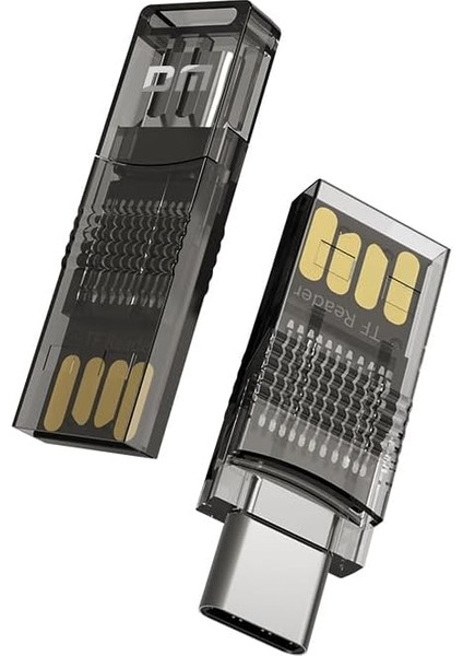 CR028 Usb-A + Type-C Micro Sd Tf Kart Okuyucu Adaptör
