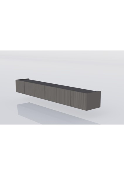 Capella Mdf 6 Kapaklı Duvara Monte (120 cm x 2 Adet) 240 cm Tv Ünitesi modelleri